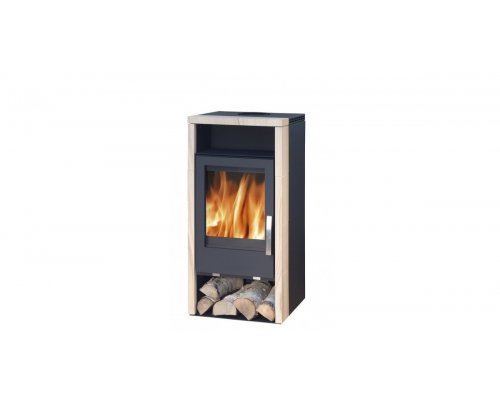 Печь-камин ABX Gronland (бразильский песчаник)