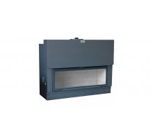 Каминная топка Axis H 1600 simple face WS Black BG2