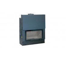 Каминная топка Axis H 1000 simple face WS Black BG1
