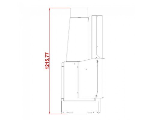 Каминная топка Axis KW120 Simple Face