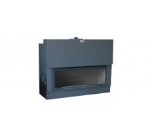 Каминная топка Axis H 1600 simple face WS Black BN2
