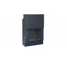 Каминная топка Axis F 800 simple face WS Black BN1