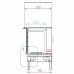 Каминная топка Axis F 900 right lateral glass BN1