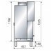 Каминная топка Axis H 1000 simple face WS Black BN1