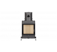 Каминная топка Brunner Compact 51/55 прямое стекло, горизонтальное открытие (без подъема)