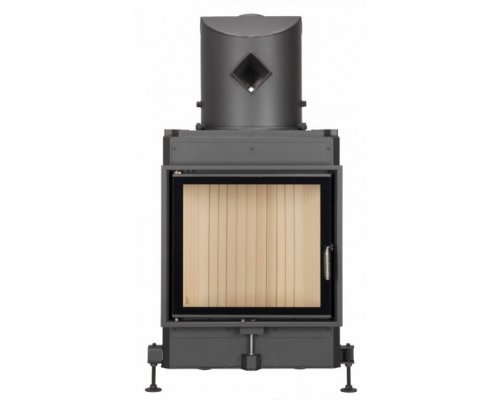 Каминная топка Brunner Compact 51/55 прямое стекло, горизонтальное открытие (без подъема)