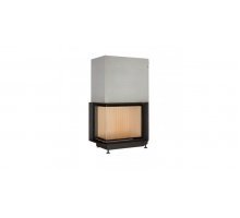 Каминная топка Brunner Eck-Kamine 57/82/48 вертикальное открытие, левый угол (с подъемом)