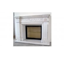 Мраморный портал Continental PRESTON II White, с пластинами