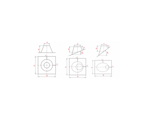 Крышная разделка Craft 0-15 гр. (304/0,5) d=150