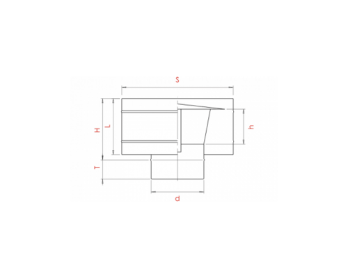 Дефлектор ветрозащитный Craft (316/0,5) d=180
