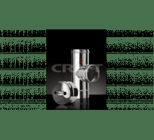 Тройник-ревизия Craft 90° с заглушкой (316/0,5) d=200