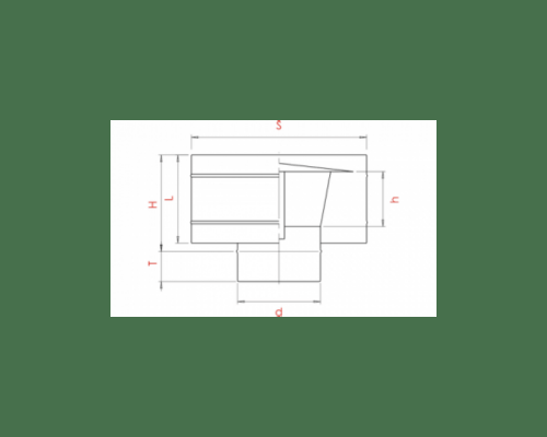 Дефлектор ветрозащитный Craft (316/0,5) d=350