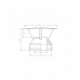Оголовок Craft (304/0,5 + 304/0,5) изоляция 50, d=180