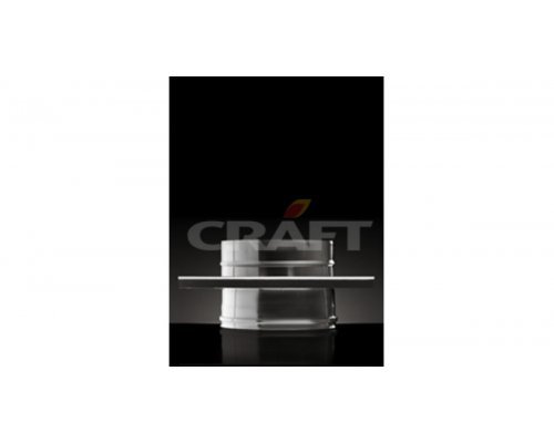 Площадка опорная Craft сквозная (304/0,8 + 304/0,5) изоляция 50, d=350