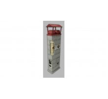 Керамический дымоход ECOOSMOSE OSMOTEC D=160/160 мм. Двухходовая 7 пм