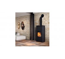 Отопительная печь EdilKamin FLAMMA cs GRIGIO SCURO