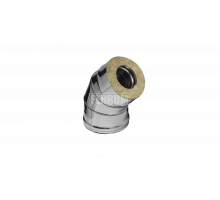 Сэндвич-колено Ferrum 135 (430/0,8мм + оц.) d=130х200