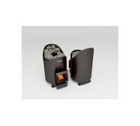 Дровяная банная печь Grill’D Aurora 160 short black