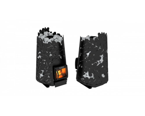Дровяная печь для бани Grill`D Dubravo 180 Short black