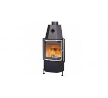 Каминная топка Hark 600/57 K ECOplus, рамка хром