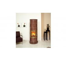 Отопительная Печь Hark Bella Rosa 10 Viva ECOplus, цвет hellbraun, рамка золото, верх.подкл.