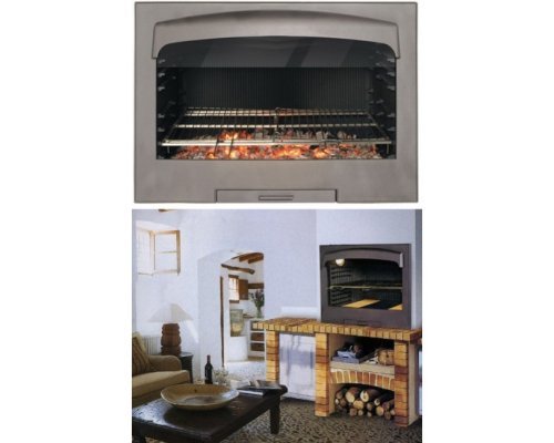 Каминная топка Hergom Asador H04/100 (без дверки, без стекла)