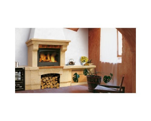 Каминная топка Hergom Asador H04/100 (без дверки, без стекла)