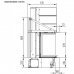 Каминная топка Hoxter UKA 37/75/37/57h Монтажная конструкция с рамкой 3-х сторонней 70 мм