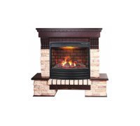 Каминокомплект InterFlame Экстер Альпина с очагом Триумф 25 (Дуб)