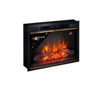 Очаг InterFlame Jupiter 30 Black/Brass LED FX