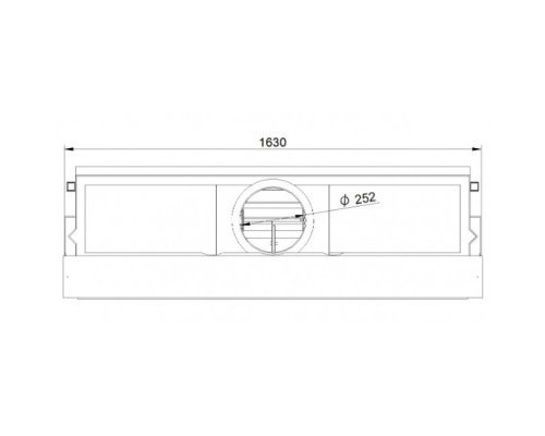 Каминная топка KFD LINE A H 1570 CI