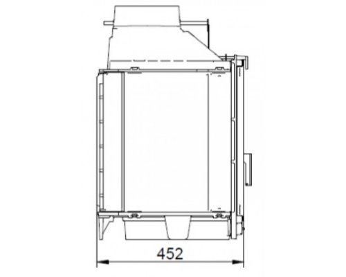 Каминная топка KFD ECO MAX 14 D