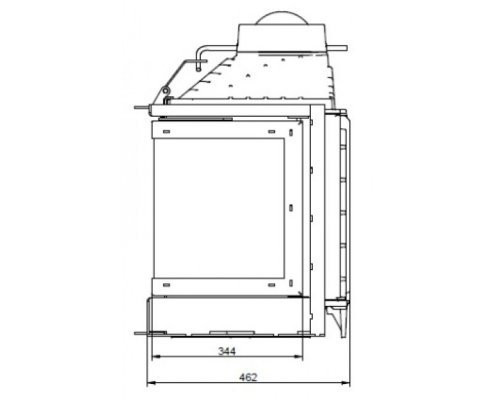 Каминная топка KFD ECO MAX 7 3F