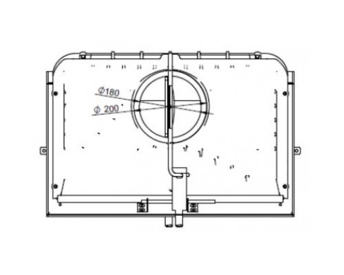 Каминная топка KFD ECO MAX 7 3F