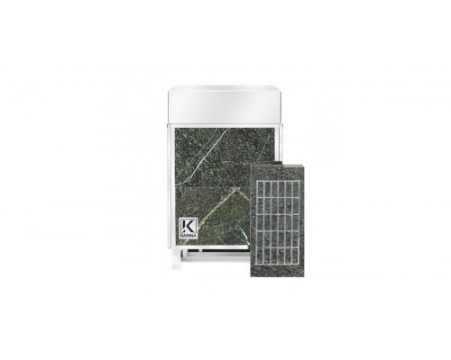 Электрическая печь Karina Elite 18 кВт в облицовке серпентинит