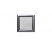 Каминная решетка Kratki 22x22 Оскар графитовая