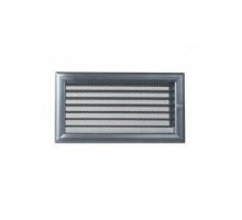 Каминная решетка Kratki 17x30 Оскар графитовая с жалюзи