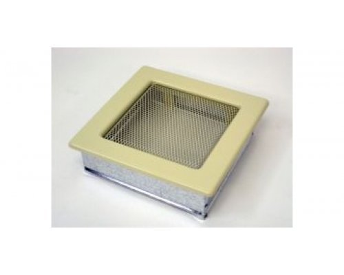 Каминная решетка Kratki 17x17 бежевая