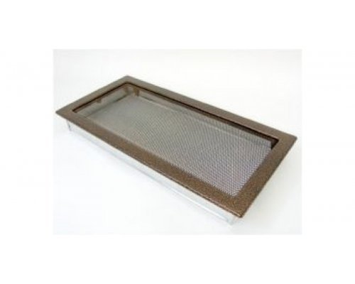 Каминная решетка Kratki 22x45 черная/медь пористая