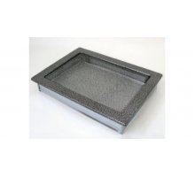 Каминная решетка Kratki 22x30 черная/хром пористая