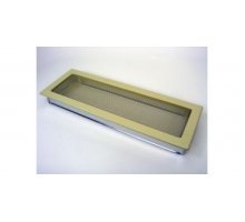 Каминная решетка Kratki 22x45 бежевая