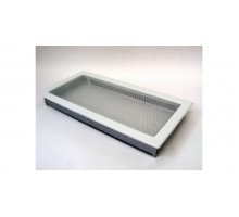 Каминная решетка Kratki 22x45 белая