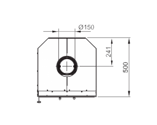 Каминная топка La Nordica Insert 50 Vertical