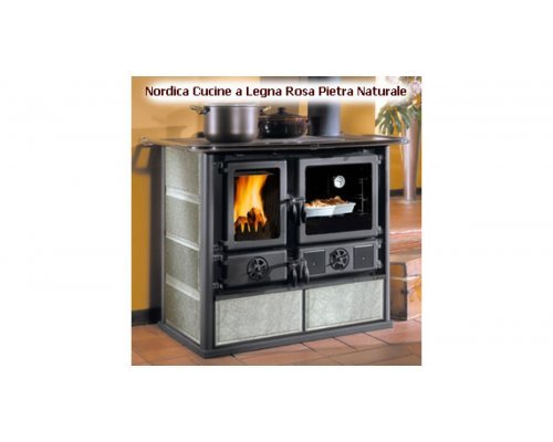 Отопительно-варочная печь La Nordica TermoRosa D.S.A.