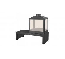 Отопительная печь Liseo Castiron LCI 5 G4 Table