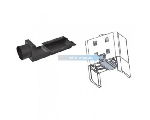 Отопительная печь Liseo Castiron LCI 7 GFR Stove, стекло справа