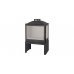 Отопительная печь Liseo Castiron LCI 5 GFR Stove, стекло справа