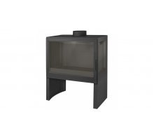 Отопительная печь Liseo Castiron LCI 7 GFR Stove, стекло справа