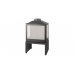 Отопительная печь Liseo Castiron LCI 5 GFLR Stove, два боковых стекла