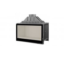 Каминная топка Liseo Castiron LCI 9 GF BG, черное стекло